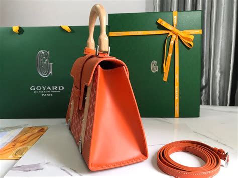 goyard saigon orange|goyard bag pm price.